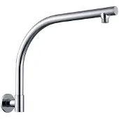 Hak Ducha redonda de pie, modelo Sapho, 370 mm, cromada