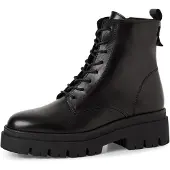 Tamaris Botines con cordones negro