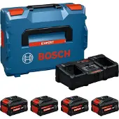 Bosch Kit de inicio: 2 x EXBA18V-55 + 2 x EXBA18V-80 + EXAL18V2-320