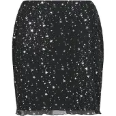Noisy May Falda negro / plata