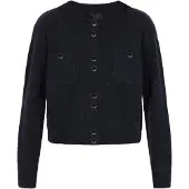Dreimaster Klassik Cárdigan navy
