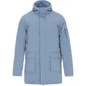 Dreimaster Abrigo de entretiempo azul denim