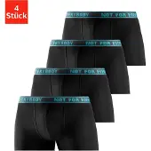 Bruno Banani Calzoncillo boxer turquesa / negro