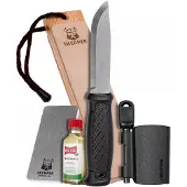 Morakniv Garberg Multimount con kit de supervivencia y piedra de afilar