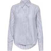ONLY Blusa 'ONLBerit' navy / blanco