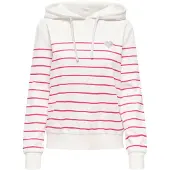 ONLY Sudadera 'ONLADELLE' rosa / plata / blanco