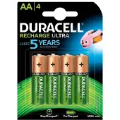 Duracell Batería Aa Nimh 4 Unidades