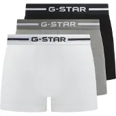 G-Star Calzoncillo boxer 'Acre' gris / negro / blanco