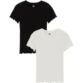 We fashion Camiseta negro / blanco