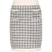 Faina Falda negro / blanco