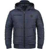 Blend Chaqueta de invierno 'Boris' azul oscuro / negro