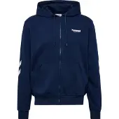 Hummel Sudadera con cremallera 'Legacy 2.0' genciana / blanco