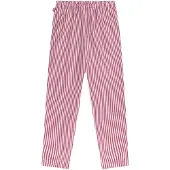 Pockies Pantalón de pijama rosa oscuro / blanco