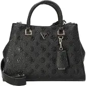 GUESS Bolso de mano 'Cresidia Ii Society Satchel' negro