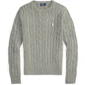 Ralph Lauren para mujer. 211971795001 Jersey de nudos gris (L), Casual, Algodón, outlet 2026.