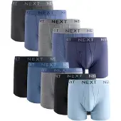 Next Calzoncillo boxer azul claro / azul moteado / gris moteado / negro