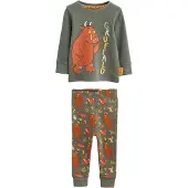 Next Pijama marrón castaño / amarillo oscuro / gris oscuro