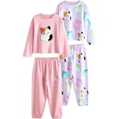 Next Pijama 'Squishmallow' lima / lila / rosa