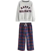 Next Pijama navy / gris / rojo
