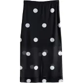 Next Falda negro / blanco