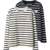 Name it Camiseta 'NKFTENISA' marino / lila claro / altrosa / offwhite