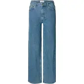 Selected Vaqueros De Cintura Alta Wide Bea-kori Light Bl