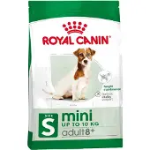 Royal Canin Mini Adult 8+ 8 kg, alimento para perros senior de raza pequeña, con pollo, arroz y verduras