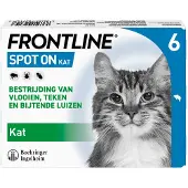 Frontline Spot On Gatos - 6 pipetas