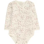 Fixoni Pijama entero/body azul paloma / marrón rojizo / rosa