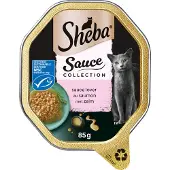 Sheba Sauce Lover Salmón - 22 x 85 g