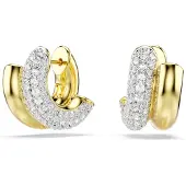 Swarovski Pendientes oro / transparente
