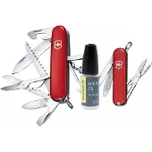 Victorinox Huntsman con Classic SD y aceite de mantenimiento