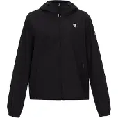 Schmuddelwedda Chaqueta funcional 'Functional' negro / blanco