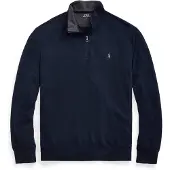 Ralph Lauren para hombre. 710812963003 Jersey Cierre marino (XXL), Casual, Algodón, Manga larga, outlet 2026.
