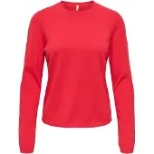 ONLY Jersey 'ONLLoyal' rojo sangre