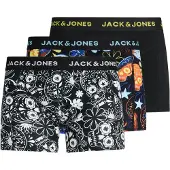 Jack & jones Calzoncillo boxer azul claro / naranja / negro
