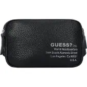 GUESS Riñonera 'NEW YORK' negro / blanco
