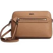 DKNY Bryant Ave Bolso bandolera Piel natural 22 cm marrón