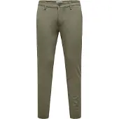 Only & Sons Pantalón chino 'ONSMark' oliva