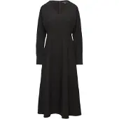 Comma Dresses Black Talla: 38 | Vestidos Midi Outlet | Mujer | Negro