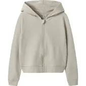 Name it Sudadera con cremallera 'NKFMILLE' piedra
