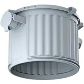 Kaiser Caja de instalación Kaiser HaloX 100, modelo 1281-00