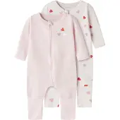 Name it Pijama rosa / rosa pastel / rojo / blanco