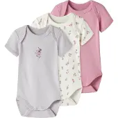 Name it Pijama entero/body lila / pitaya / blanco lana