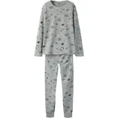 Name it Pijama marino / amarillo pastel / gris moteado / rojo anaranjado
