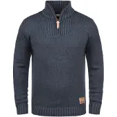 !Solid Jersey 'Petro' azul oscuro