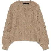 Vero Moda Cárdigan 'VMShell' marrón claro