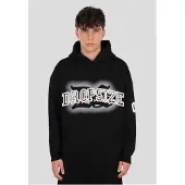Dropsize Sudadera negro / blanco