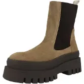 Steve madden Botas Chelsea 'Cassandra' beige / negro