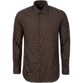 Karl Lagerfeld Camisa '605000' marrón oscuro